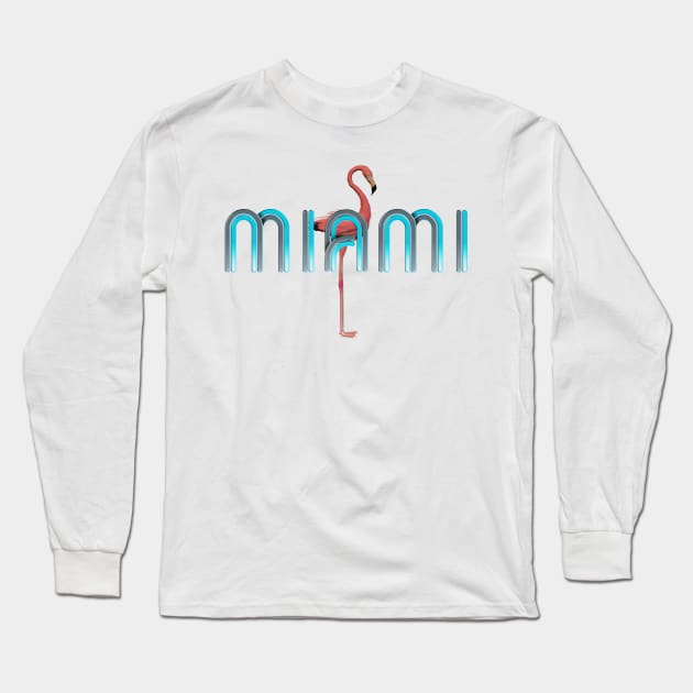 Miami Long Sleeve T-Shirt by teepossible